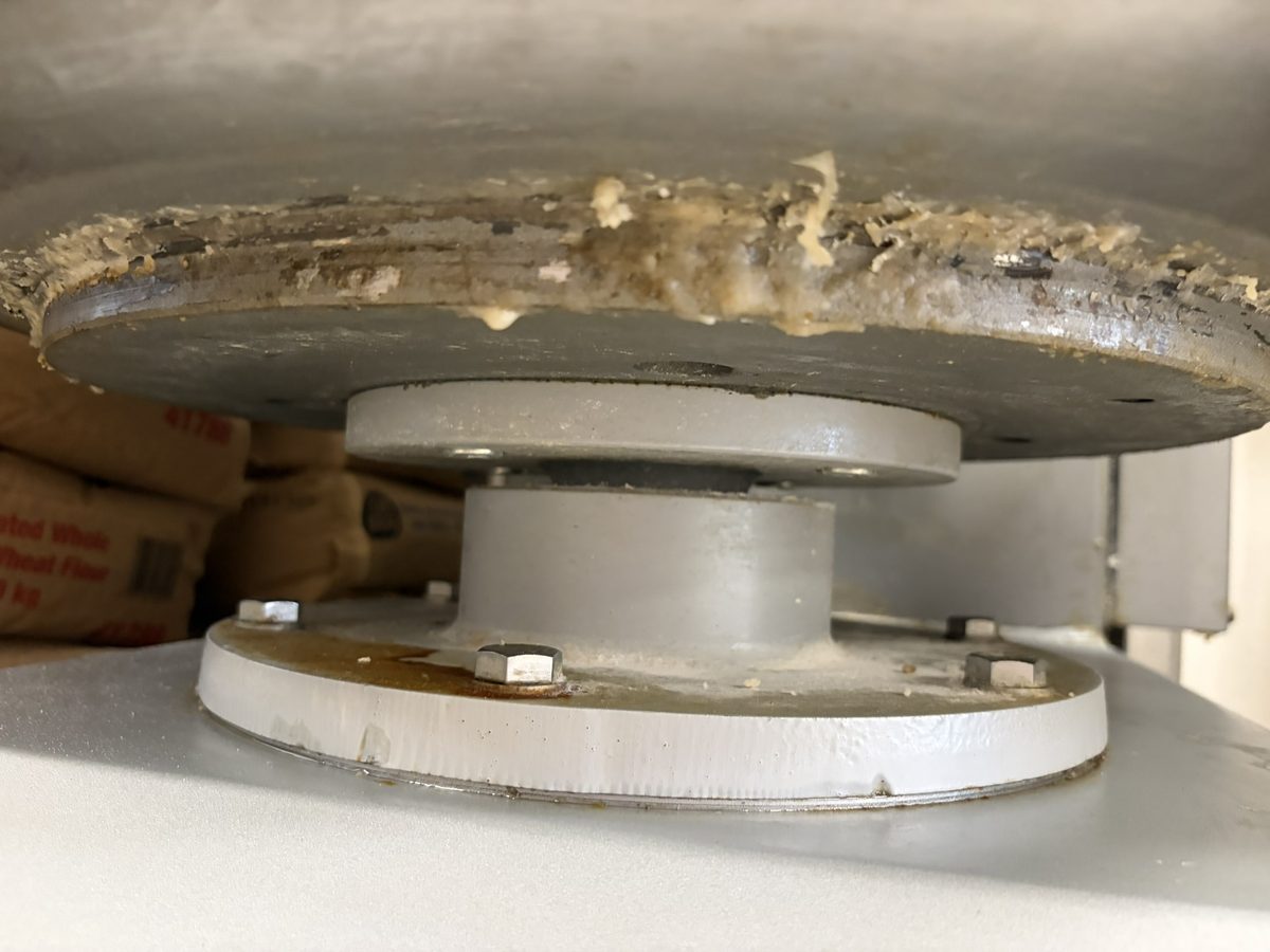 Severe leakage